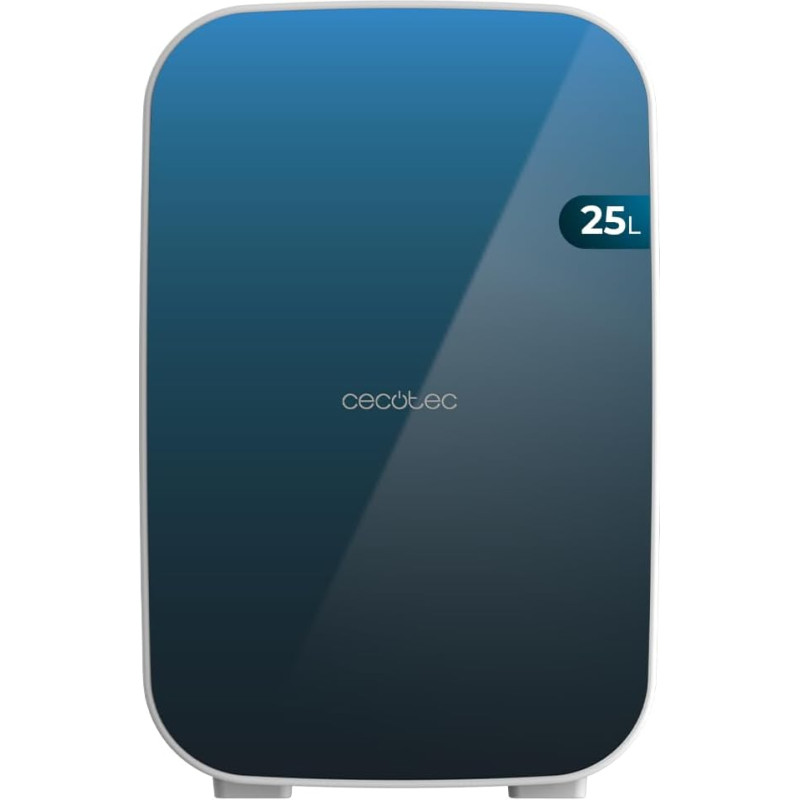 Cecotec Bahamas Pat Mini-Kühlschrank, 25 l, 25 l, Betrieb 12 V-220 V, kompatibel mit Auto und Wohnwagen, Kühl- und Heizfunktion, Temperaturbereich 7-65 °, lihtsam transport