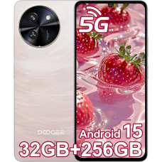 DOOGEE Note 59 Pro Android 15 mobiiltelefon ilma lepinguta 5G, 32GB + 256GB/2TB TF, 6250mAh 6,75-tollise HD + 90Hz nutitelefoniga, 50MP + 8MP Simlock-free mobiiltelefon, näo lukustuse avamine / külje sõrmejälg