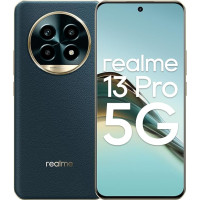 realme 13 pro 5G nutitelefon 8 + 256 GB, Sony LYT-600 OIS kaamera, AI Ultra Clarity, Snapdragon 7s Gen 2 kiibistik, 120Hz kõver ekraan, 45W SuperVOOC 5200mAh tahke aku, EU Verion, roheline