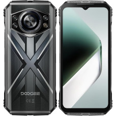 DOOGEE S Cyber Pro välitingimustes kasutatav nutitelefon ilma lepinguta, 6,6-tolline FHD+ 120Hz, 50MP + 20MP kaamera, 32GB RAM + 512GB ROM, 10800mAh aku, 4G välitingimustes kasutatav mobiiltelefon, Android 14, näotuvastus