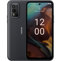 Nokia XR21 vastupidav nutitelefon (5G, 6,49-tolline FHD ekraan, 64 MP-kl kaamera, 4800 mAh aku, 6 GB/128 GB mälu, IP68 ja MIL-STD-810H, kesköine must värvus)