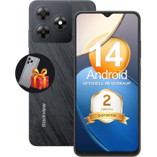 Blackview Wave 8C mobiiltelefon ilma lepinguta, 6GB + 64GB/2TB SD nutitelefon Simlock-Free, Octa Core 6.56 tolli HD+, aku 5000mAh, 13MP + 8MP kaamera, 4G Dual SIM, 3.5 mm Jack/GPS/2-aastane garantii