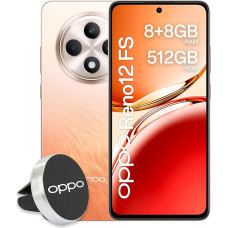 OPPO Reno12 F 5G 12 + 512 GB, nutitelefon Android ilma lepinguta, mobiiltelefon, 120 Hz 6,67-tolline OLED-ekraan, heledus 6300, 50MP AI peakaamera, SUPERVOOC 45W, 5000mAh aku, vastupidavus IP64, NFC