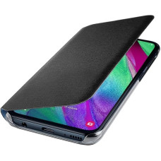 Samsung rahakoti kate (Ef-WA405) Galaxy A40 jaoks Must