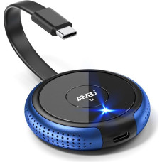 5.8G USB C traadita saatja 165FT/50M USB-C saatja HDMI traadita saatja HDMI traadita sülearvuti, iPhone 15, TV Box, kaamera monitorile, projektorile, TV-le (TX tuleb kasutada koos RX-ga)