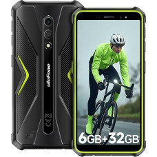 Ulefone Armor X12 Välitingimustes kasutatav mobiiltelefon 6GB + 32GB/256GB SD Android 13 Go, 4860mAh 13MP + 8MP 5,45-tolline HD+ IP69K ehitusplatsil mobiiltelefon nutitelefon ilma lepinguta Odav 4G Dual SIM Face ID