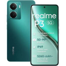 realme P3 nutitelefon 5G Dual SIM 12GB RAM 512GB ROM 120Hz AMOLED E-Sport ekraan 6.67