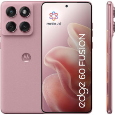 Motorola Edge 60 Fusion 6,67-tolline POLED ekraan Corning Gorilla Glass 7i Tough Smartphone 50MP kaamera Moto-AI 8/256GB 5100mAh Pantone Zephyr + telefonihoidja