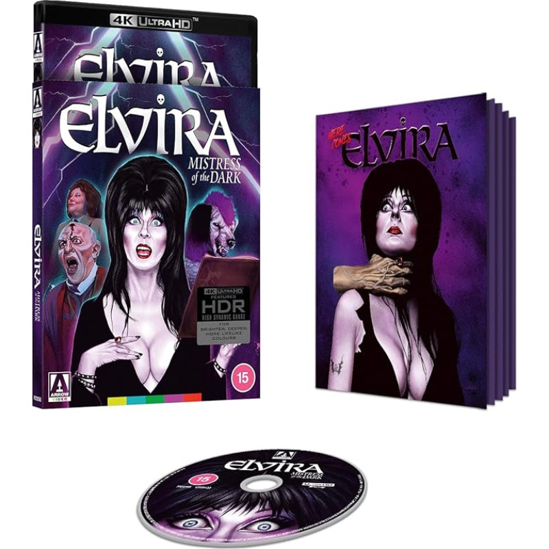 Elvira - Mistress Of The Dark Limited Edition Blu-ray 4K Ultra HD