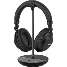 SIMOLIO 737D juhtmevabad kõrvaklapid telerile, juhtmevabad kõrvaklapid dialoogi- ja kinorežiimiga, Bluetooth ja teleri kaherežiim, viivituseta, ümbersuunamine helibaarile, helitugevuse reguleerimine, 164FT/50M ulatus