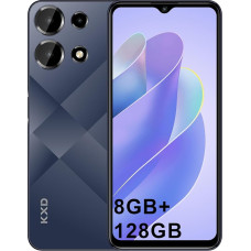 KXD A10 mobiiltelefon ilma lepinguta, 8GB + 128GB/256GB laiendatav, 4500mAh 6,6-tolline HD+ ekraan, Android 13 Odav nutitelefon 4G, Octa Core protsessor, 13MP panoraamkaamera, 4G Dual SIM odav mobiiltelefon