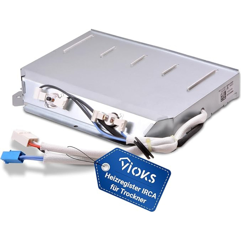 VIOKS kütteelemendi küttekeha nagu Beko 2970100800 2970101400 Küttekoridor kuivati kütmine pesukuivati radiaatoriga trummelkuivati Blomberg Grundig Arcelik Atlas