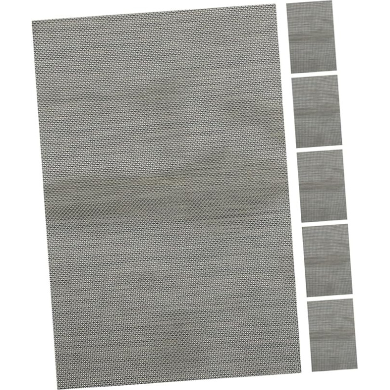 jojofuny 6 Stück Teiliges PVC Platzset Abwaschbar Rutschfestes Tischset Hitzebeständig Vielseitige Tischmatten für Esszimmer Küche Restaurant Schutz und Dekoration