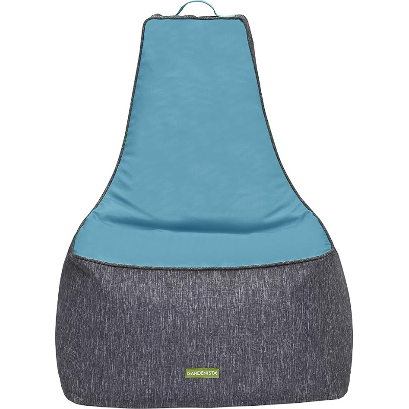 Gardenista Gaming Bean Bag kõrge seljatoega täiskasvanutele, Bean Bag Indoor ja Outdoor, Lounge padi, Bean Bag täitmine, veekindel Bean Bag, Garden Bean Bag, vastupidav Bean Bag (türkiissinine)