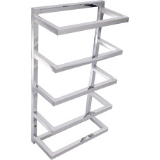 House & Homestyle kroomitud 5-tasandiline seinale paigaldatav rätikuratas Vannituba Vannitoa rätikuratas