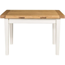 Biscottini pikendatav söögilaud, Made in Italy, 120 x 80 cm, söögilaud, täispuit, pikendatav köögilaud