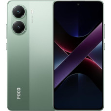 Xiaomi Poco X7 Pro 5G nutitelefon 8 GB RAM 256 GB ROM, Dimensity 8300-Ultra, 6,67-tolline AMOLED ekraan, 6000 mAh aku, 90 W turbolaadimine, 64 MP kolmekordne kaamera, roheline
