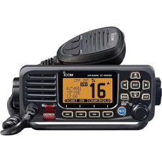 Icom M330ge VHF raadiosaatja koos GPS-vastuvõtjaga, must, ei ole kohaldatav