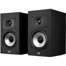 Polk Audio Monitor XT20 riiulikõlarid, Stereokõlarid, Surround-kõlarid, Hi-Res sertifitseeritud, Dolby Atmos ja DTS:X ühilduvad (paar) - mustad
