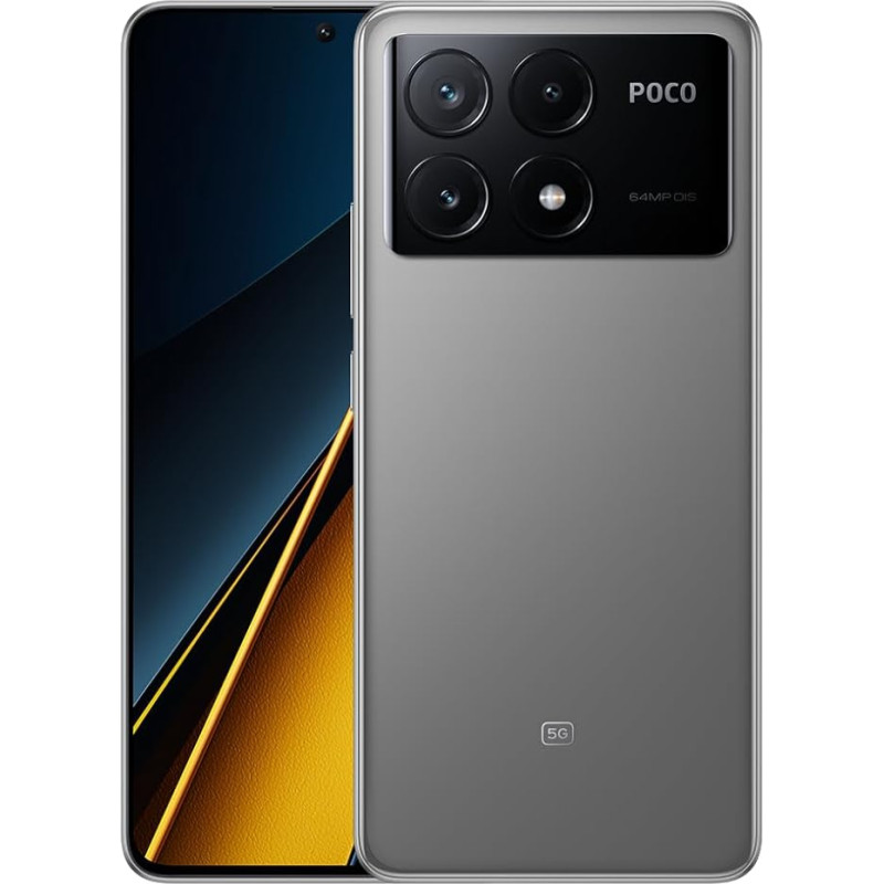 Xiaomi Poco X6 Pro nutitelefon 8+256GB 4nm protsessor 64MP kolmekordne kaamera (Hall)