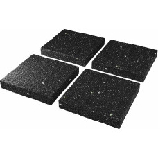 Washing Machine Pad Pads 4 Pieces 9 x 9 x 1 cm – Rubber Pads Anti Vibration Damper for Dryers Furniture and Cabinets – Speaker Sound Insulation Mat – Premium Washers Mat – Made in Germany