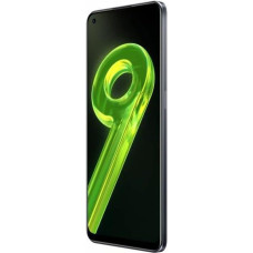 realme 9 - 8 + 128 GB nutitelefon, 90 Hz Super AMOLED ekraan, Snapdragon 680 protsessor, tugev 5000 mAh aku, 7,99 mm õhuke profiil, Ripple Holographic Design, Meteor Black