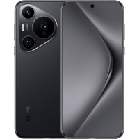HUAWEI Pura 70 Pro nutitelefon, 12GB + 512GB, Ultra Speed Snapshot, Ultra Lighting Macro Phone Camera, Super Robust Kunlun Glass, 100W Supercharge, 5050mAh aku, must, Saksa versioon