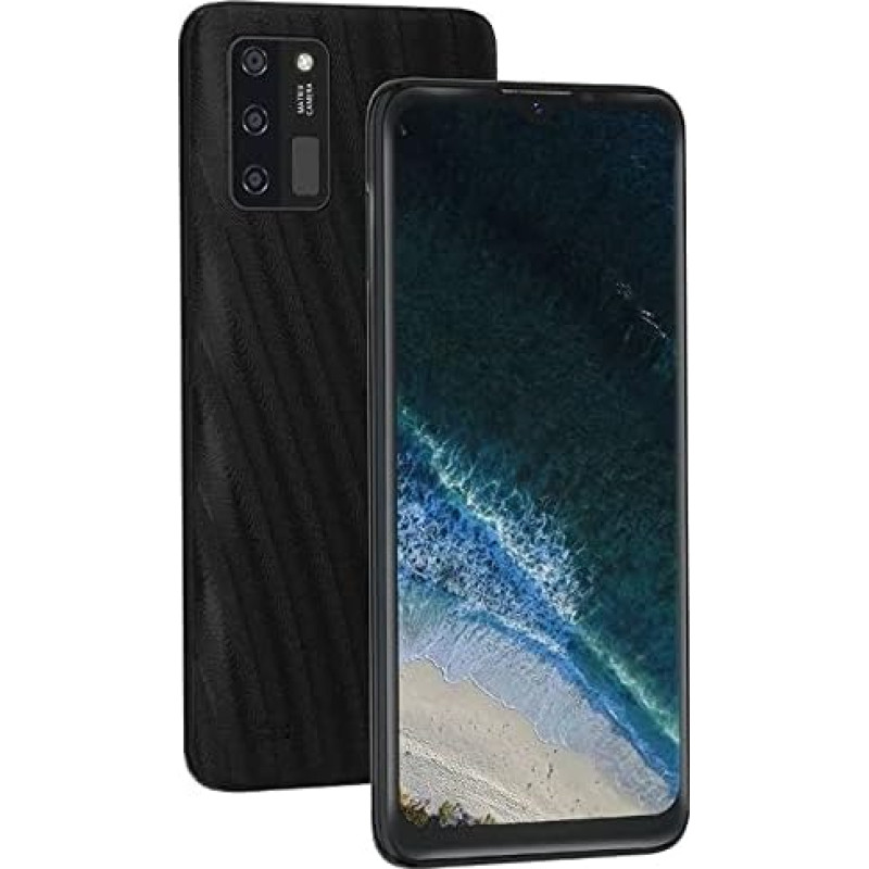 OUKITEL 4G Android 11 nutitelefon C25, 2,0 GHz 4 GB + 32 GB (väline SD-256 GB), aku 5000 mAh, 6,5-tolline HD+, esikaamera 8 MP + kolmekordne kaamera 13 MP, digitaalne sõrmejälg, GPS Mustanahaline