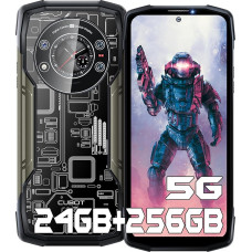 CUBOT Kingkong Star (2023) 5G Outdoor Smartphone Android 13, 24GB + 256GB/1TB, 10600mAh (33W), 6.78