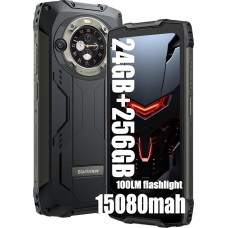 Blackview BV9300 Pro 24GB+256GB mobiiltelefon purunemiskindel topeltekraan 6.7