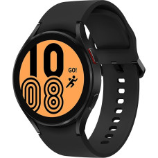 Samsung Galaxy Watch4 ümmargune Bluetooth Smart Watch, Wear OS, Fitness Watch, Fitness Tracker, 44 mm, must (läbipaistev versioon)