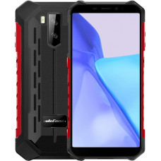 Ulefone Armor X9 Pro Android 11 4G välitelefon ilma lepinguta, Octa-Core 4GB + 64GB, 5,5-tolline IP68 vastupidav nutitelefon, Dual SIM, 13MP veealune kolmekordne kaamera, 5000mAh, näo lukustamata, NFC punane