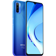 Ulefone Note 12 nutitelefon ilma lepinguta, 4GB + 128GB, 7700mAh tahke aku Dual SIM 4G mobiiltelefon, 6,82-tolline HD+, 3 kaardipesa disain, Android 11, 13MP kolmekordne kaamera, näo lukustuse avamine GPS sinine