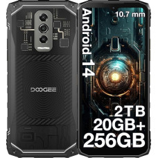 DOOGEE Blade10 Ultra 2024 mobiiltelefon Shatterproof Android 14 20GB+256GB/TF2TB 6.56