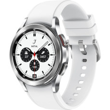Samsung Galaxy Watch4 Classic Round LTE Smartwatch Wear OS pöörlev lünettakell Fitness Watch Fitness Tracker 42 mm hõbedane
