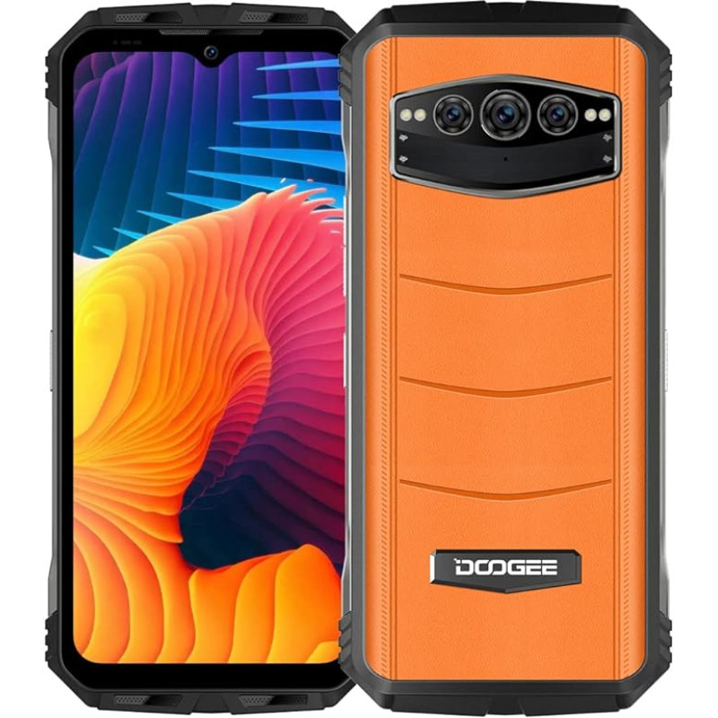 DOOGEE 5G Outdoor nutitelefon ilma lepinguta V30, eSIM, Dimensity 900 Octa Core 8GB + 256GB, 6.58 tolli 120Hz FHD+, 108MP kolmekordne AI kaamera (20MP öönägemine), 10800mAh aku, Android 12 IP68 Mobile