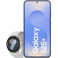 Samsung Galaxy S25+ AI nutitelefon Galaxy AI-ga, 12 GB RAM, 512 GB mälu, mereväeline, 3-aastane tootja garantii + Galaxy Watch7 nutikell.