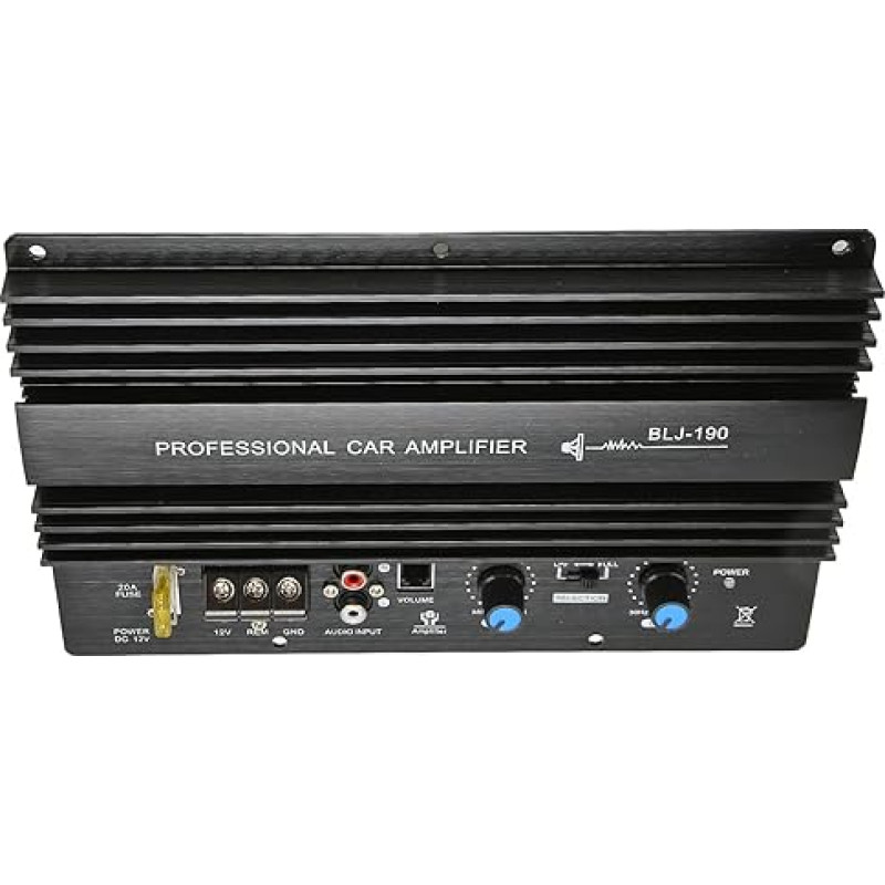 Auto suure jõudlusega võimendi DIY Bass Sub Woofer Board 8-12-tollise kõlari jaoks Double Voice Coil [Auto]