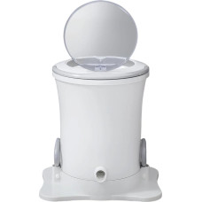 KESOTO Wäscheschleuder, Wäschetrockner, manueller Schleudertrockner, für Wohnmobile, Wohnungen, Weiß, M