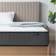 Zinus madrats 140 x 190 cm - paksus 20 cm - Pocket Spring madrats ja Memory Foam - hübriidmadrats