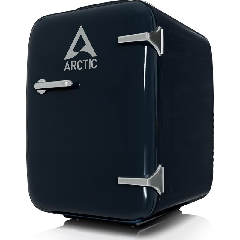 ARCTIC külmik - 4L minikülmik jookide ja kosmeetika jaoks, jahutus- ja soojendusfunktsiooniga, 12 V DC ja 220 V AC, ideaalne autosse, kontorisse, telkimiseks ja reisimiseks, ELi pistik - sinine
