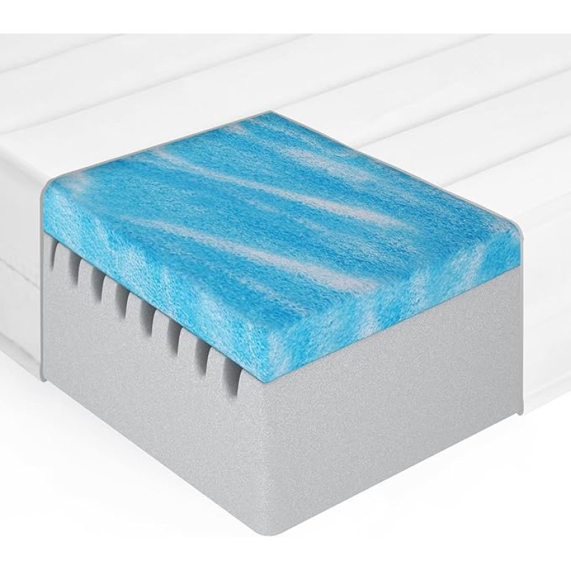 Mister Sandman geelmadrats 200 x 200 cm H2 H3 - kvaliteetne madrats mikrokiudkattega 15 cm kõrgusega