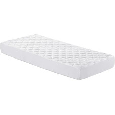 Itaalia voodipesu tepitud madratsitopper - valge - Queen suurus