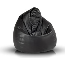 Ecopuf Fuzzy - Pehme kunstnahast kott - Siseruumides kasutatav kott - rebenemiskindel - plekikindel - polüstüreen täidis - topelt tõmblukuga tugitool