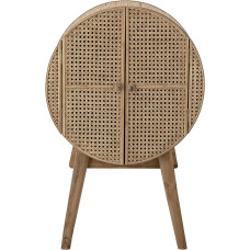 Bloomingville Otto 82047912 Kapp naturaalne rotangist Mõõtmed L 51,5 x K 80 x L 28 cm ümmarguse kujuga kapp