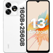 UMIDIGI A15 nutitelefon ilma lepinguta (2023), Android 13 NFC mobiiltelefon 16 GB (8 GB + 8 GB) + 256 GB (kuni 1TB), 64 MP + 16 MP, 6,7-tolline HD + ekraan, 5000 mAh + 20 W kiirlaadimine, 4G Dual SIM