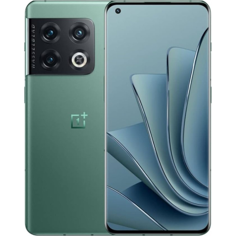 OnePlus 10 Pro 5G 12GB RAM 256GB SIM-vaba nutitelefon Hasselblad kaameraga 2. põlvkonnale - Emerald Forest