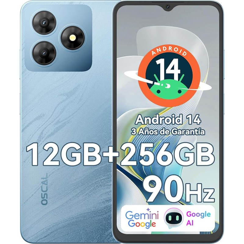 OSCAL EU3-FLAT 2/4+256-BLUE-zhongzi