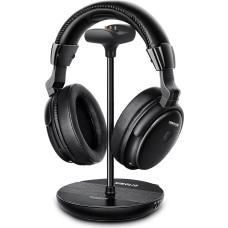 SIMOLIO traadita kõrvaklapid telerile koos saatja laadimisjaamaga, digitaalsed traadita kõrvaklapid telerile selge dialoogiga, asendusaku, heli möödapääs, 2,4 GHz teleri kõrvaklapid eakatele, 100