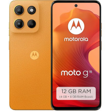 Motorola Moto g15 nutitelefon (kriimustuskindel 6,72